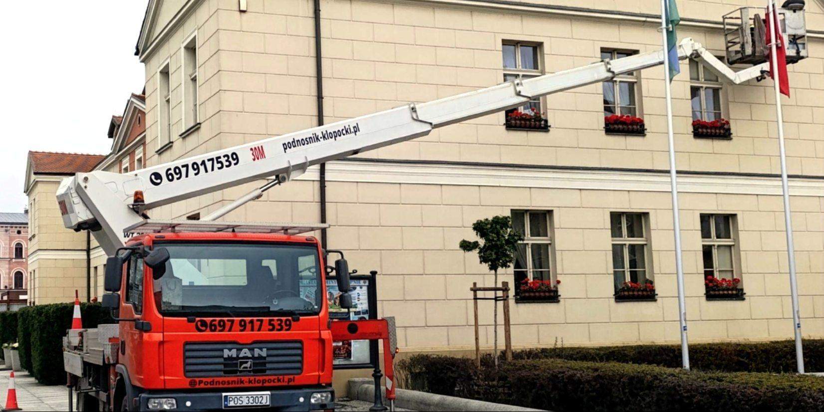 Podnośnik koszowy z operatorem Kalisz